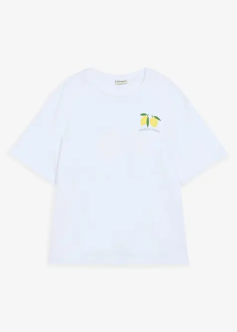 T-skjorte i 100% &oslash;kologisk bomull, Loose Fit, bonprix
