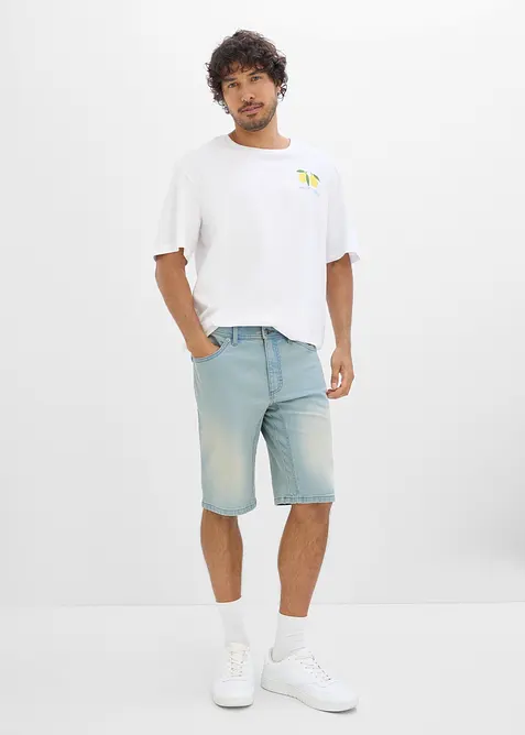 T-skjorte i 100% &oslash;kologisk bomull, Loose Fit, bonprix