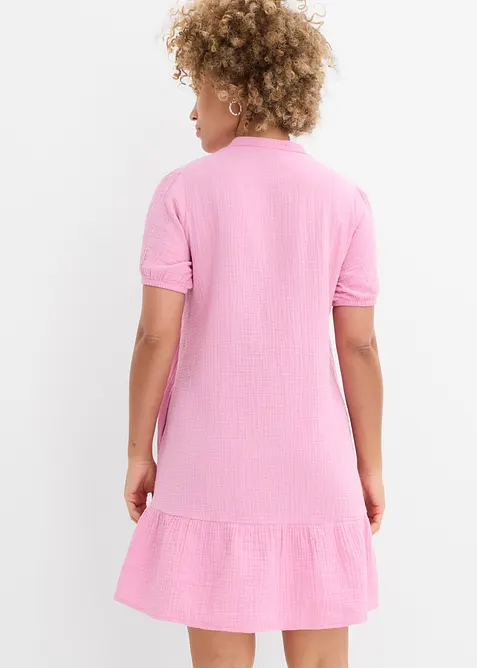 Minikjole av musselin, bonprix