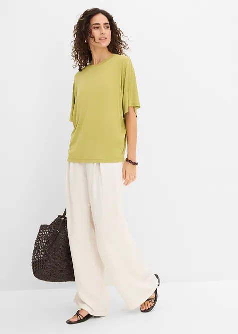 Topp i viskoseblanding, bonprix