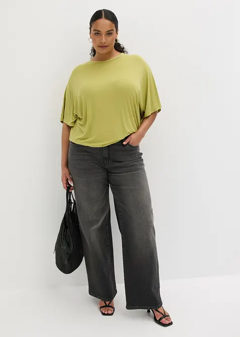 Topp i viskoseblanding, bonprix