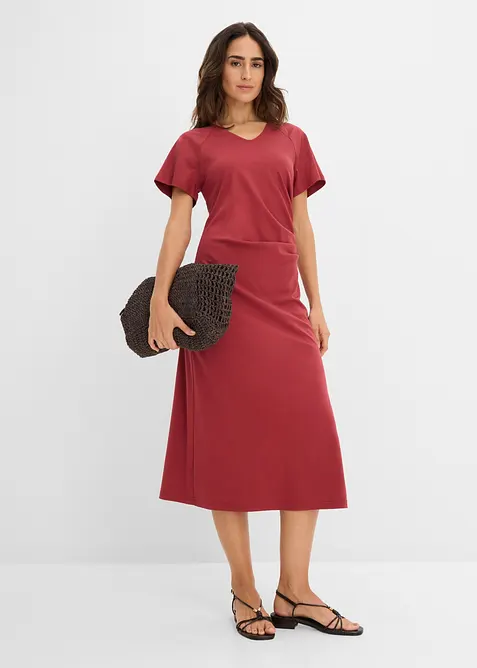 Jerseykjole i bomull, bonprix