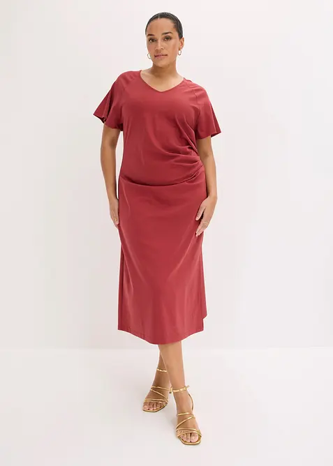 Jerseykjole i bomull, bonprix