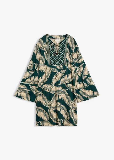 Tunikakjole i viskoseblanding med pent fall, bonprix