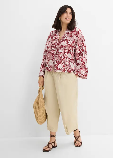 Resortbluse i viskoseblanding, bonprix