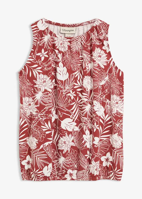 Jerseytopp i viskoseblanding, bonprix