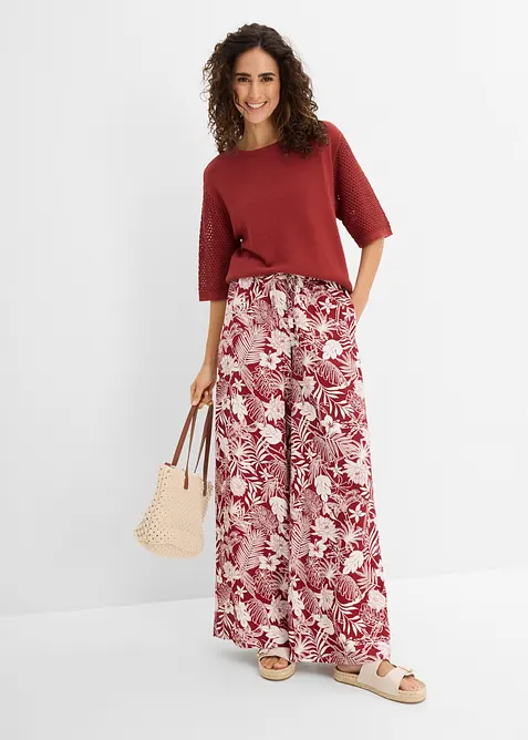 Genser i bomullsblanding, bonprix