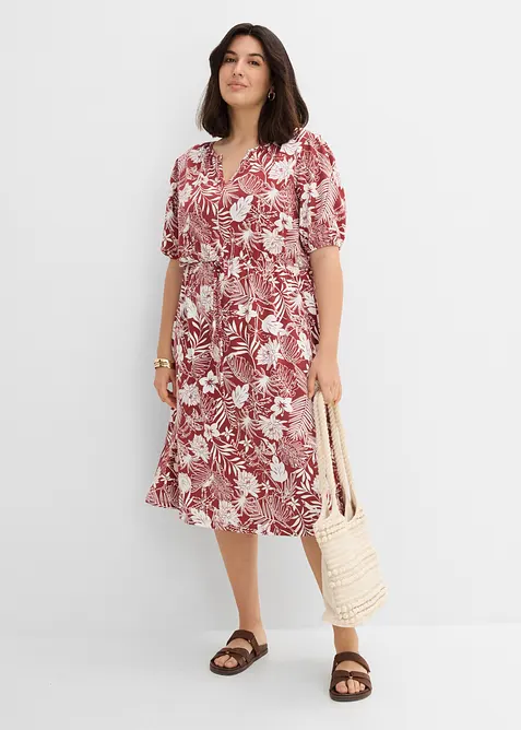 Jerseykjole i myk viskoseblanding, bonprix