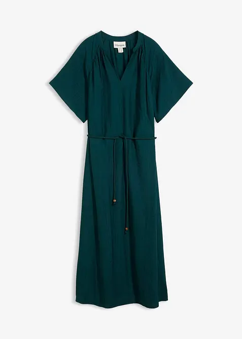 Kjole i myk viskoseblanding, bonprix