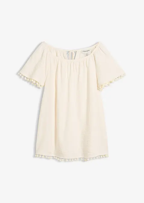 Bluse i myk viskoseblanding, bonprix