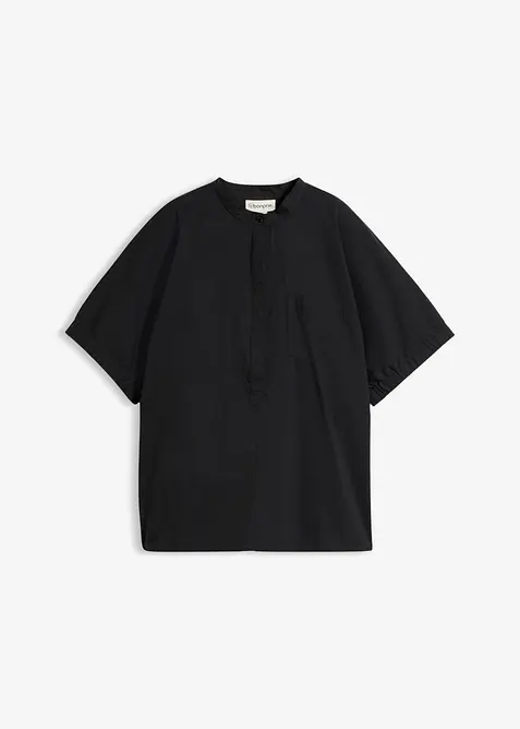 Kortermet bluse med holkeermer, bonprix