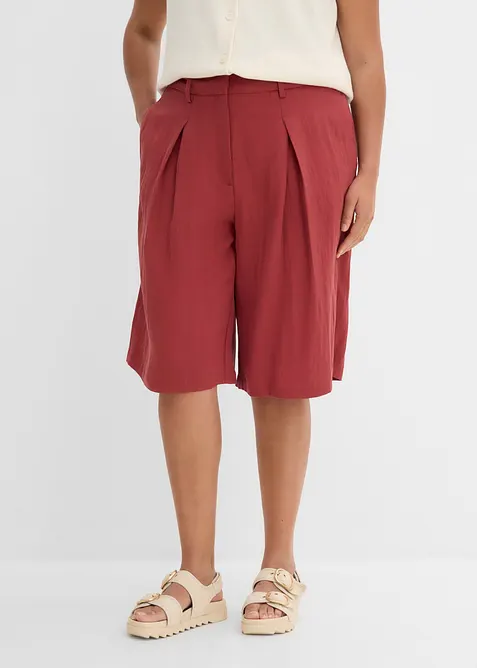Bermudashorts av viskosemiks, bonprix