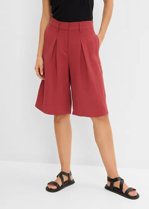 Bermudashorts av viskosemiks, bonprix