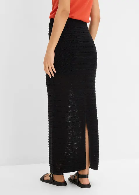 Maxiskj&oslash;rt med heklet blonde, bonprix