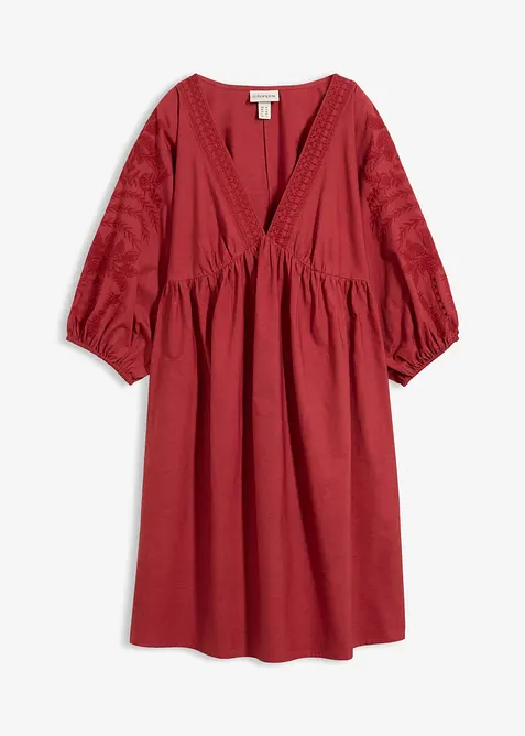 Skjortekjole i 100% bomull, bonprix