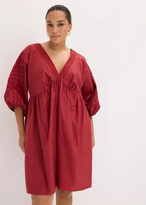 Skjortekjole i 100% bomull, bonprix