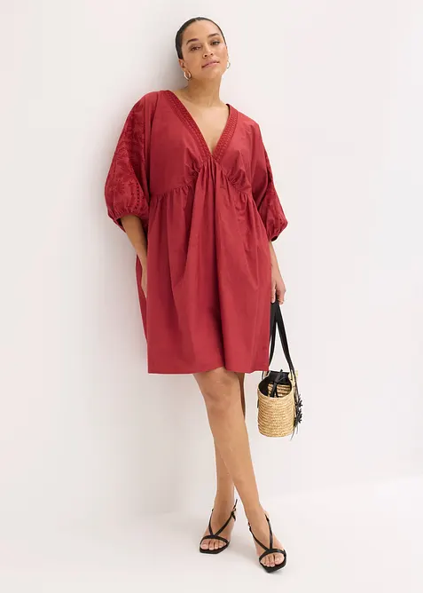 Skjortekjole i 100% bomull, bonprix