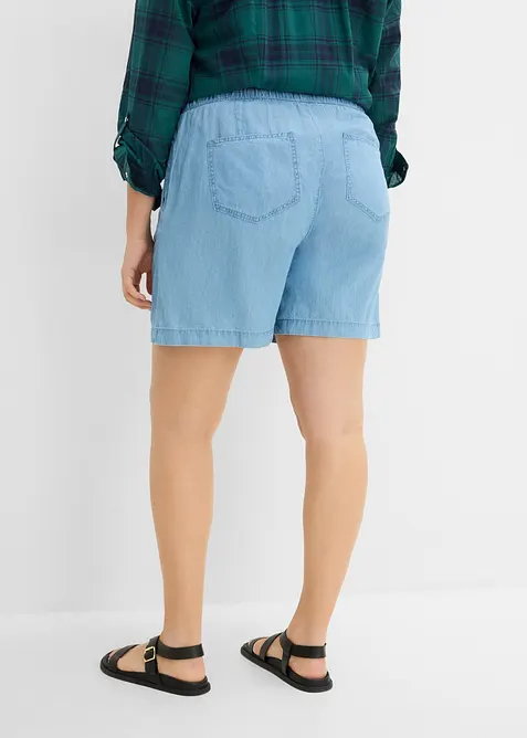 Denimshorts Mid Waist, komfortlinning, bonprix