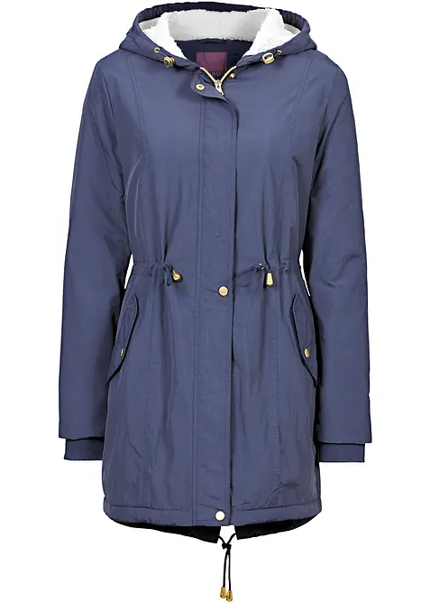 Parkas med pilefleece, bonprix