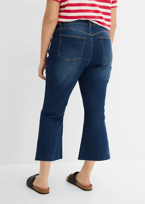 Flared jeans High Waist, cropped, bonprix