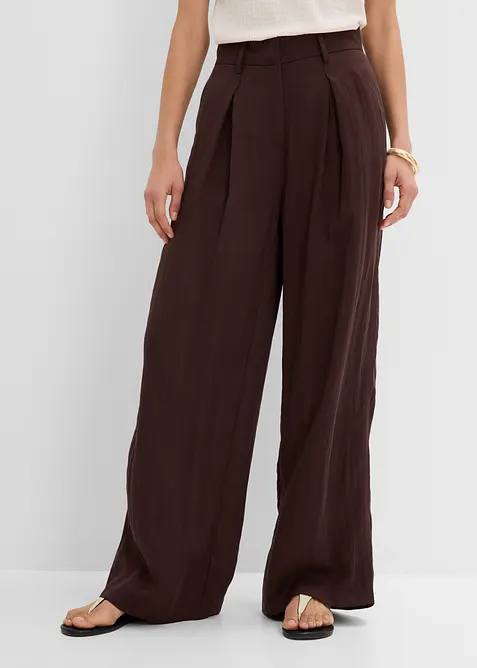 Sommerbukse med legg i viskoseblanding, bonprix