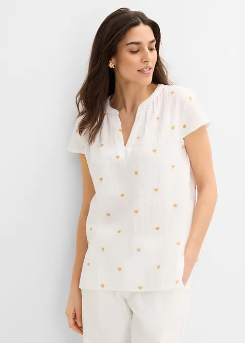 Tunika i musselin, bonprix