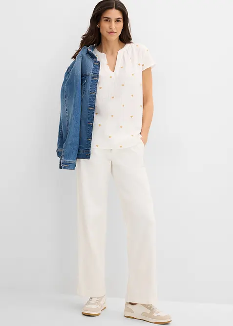 Tunika i musselin, bonprix