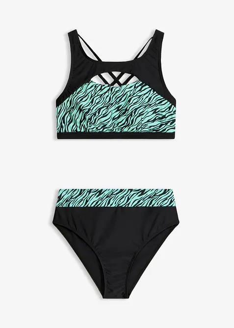 Bustier-bikini med Cut-out (2-delt sett), bonprix
