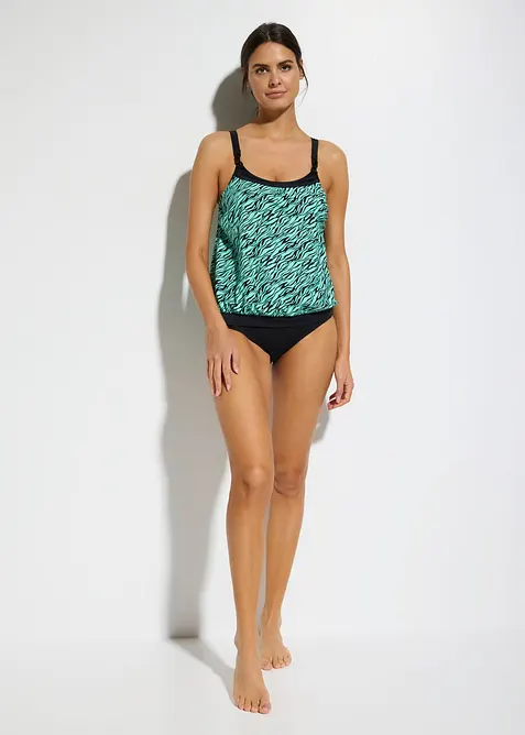 Oversized tankini med ringdetalj (2-delt sett), bonprix