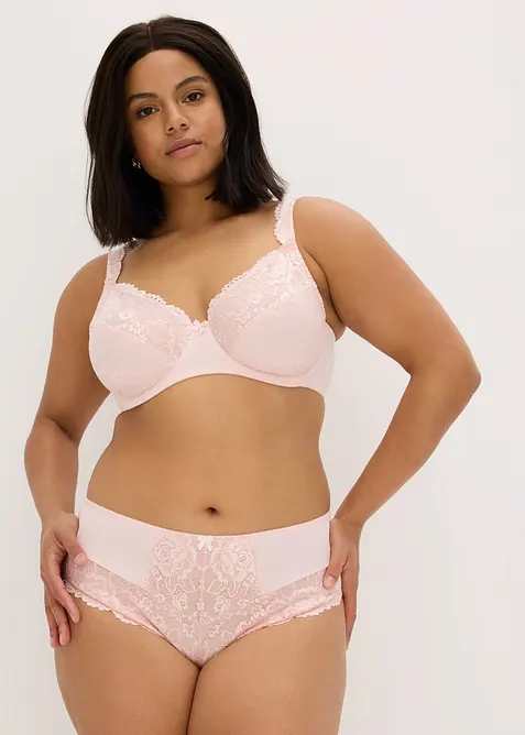 B&oslash;yle-BH med delikate blonder (2-pack), bonprix