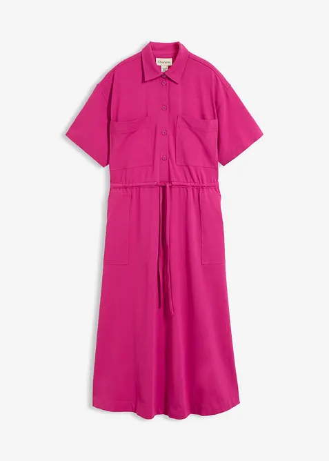 Jerseykjole i bomull med elastan, bonprix