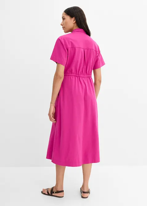 Jerseykjole i bomull med elastan, bonprix