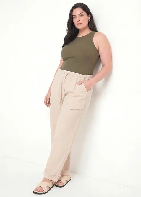 Ribbet singlet, bonprix