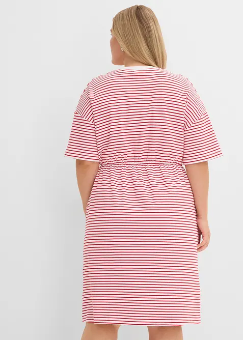 Jerseykjole i 100% bomull, bonprix