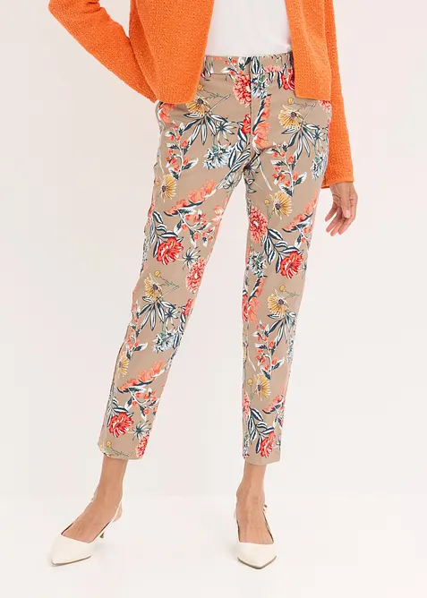 7/8-bukse i materiale med stretch, bonprix