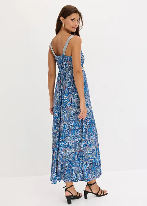 Maxikjole med applikasjoner, bonprix