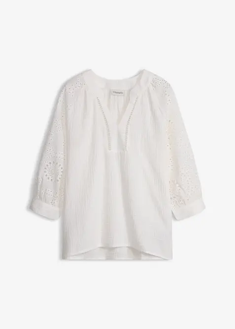 Tunika i luftig musselin, bonprix