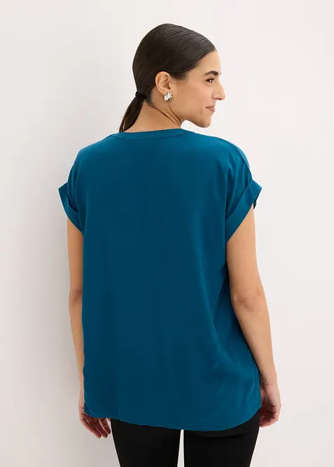 Bluse i 100% viskose, bonprix