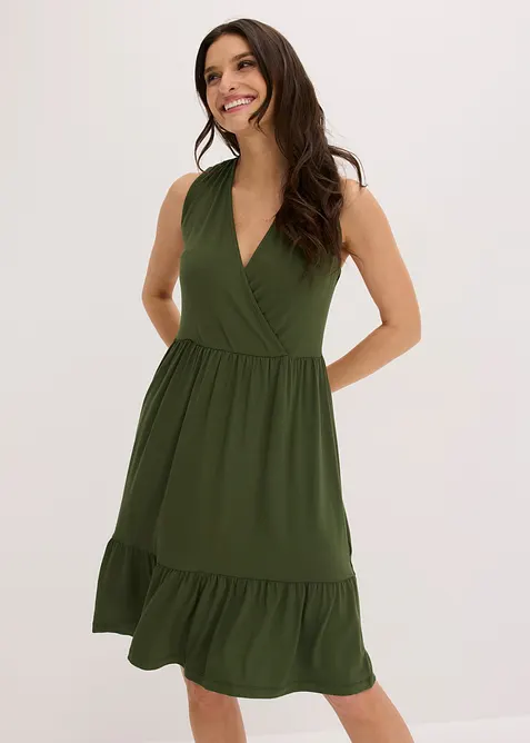 Jerseykjole i viskosemiks, bonprix