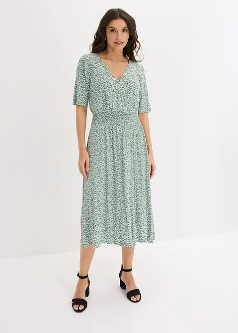 Jerseykjole i viskosemiks, bonprix