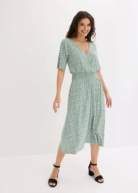 Jerseykjole i viskosemiks, bonprix