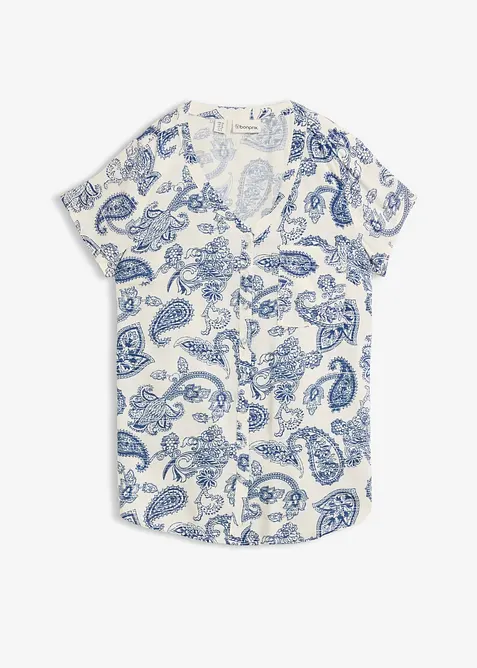 Bluse, kort arm, bonprix