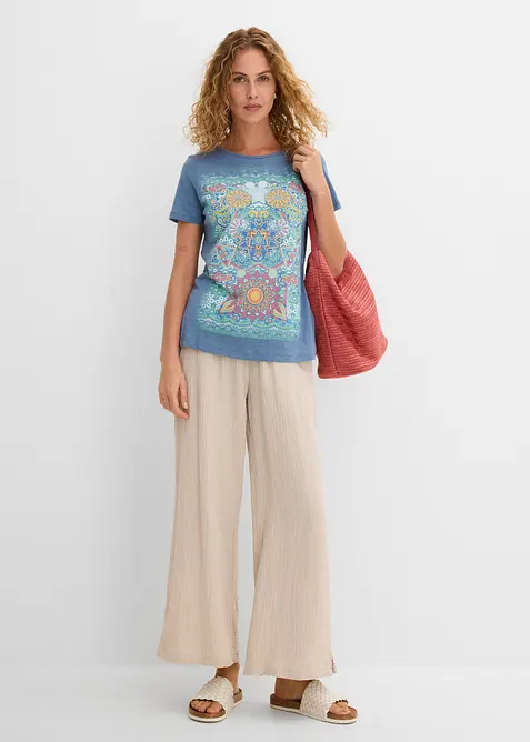 T-skjorte i 100% bomull, bonprix