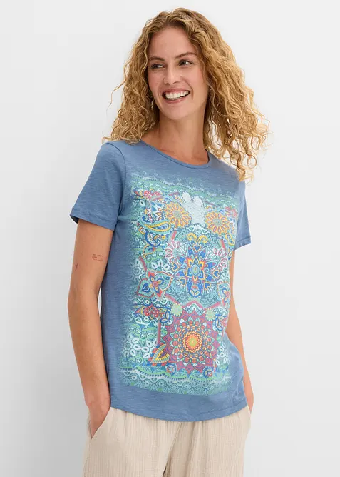 T-skjorte i 100% bomull, bonprix