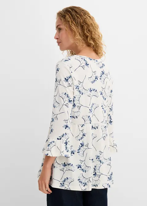 Trikottunika med 3/4-lange ermer, bonprix