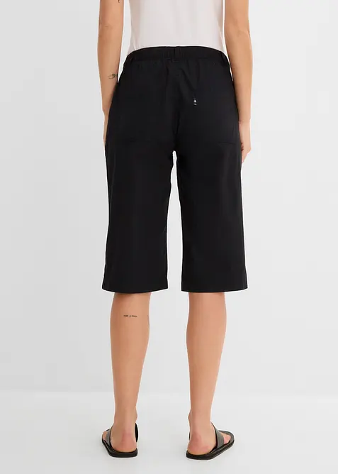 Lang bermudashorts med elastisk linning, bonprix