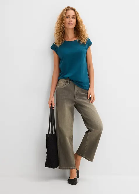 T-skjorte i 100% &oslash;kologisk bomull, bonprix