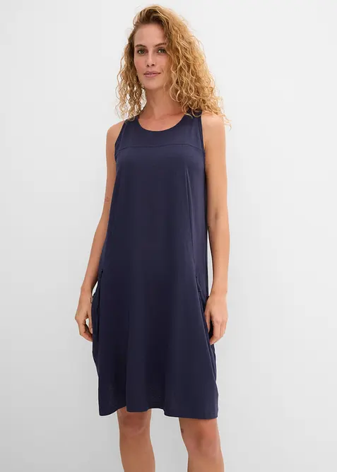 Jerseykjole i bomull med lommer, bonprix