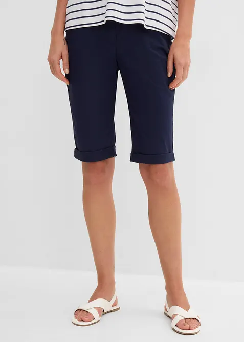 Bermuda i bomull med komfortlinning, bonprix