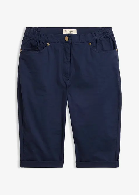 Bermuda i bomull med komfortlinning, bonprix